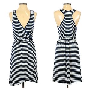 Tank faux wrap dress